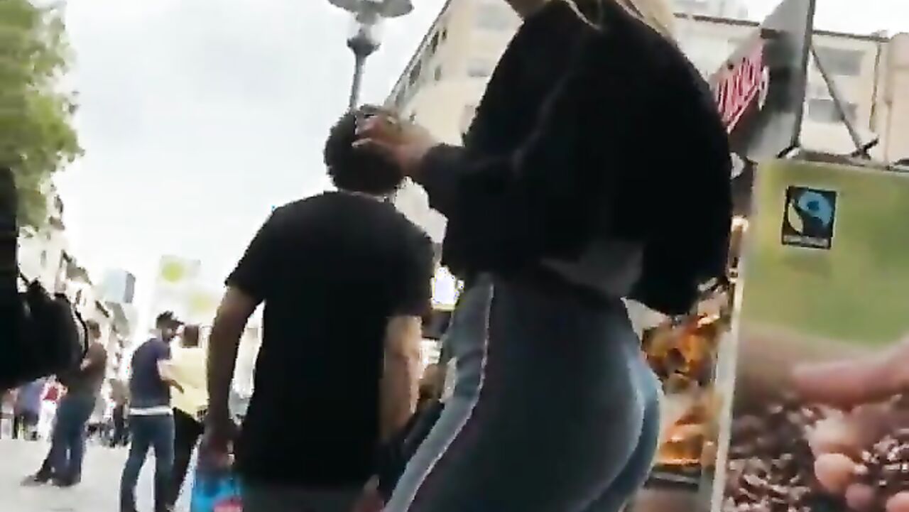 Candid Jean Booty